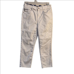 Simon Chang Slim White Women's Jeans.